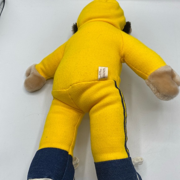 Speedy Monkey In Yellow Suit RARE Vintage Toy Push 17” California Stuffed Toys - Picture 5 of 6